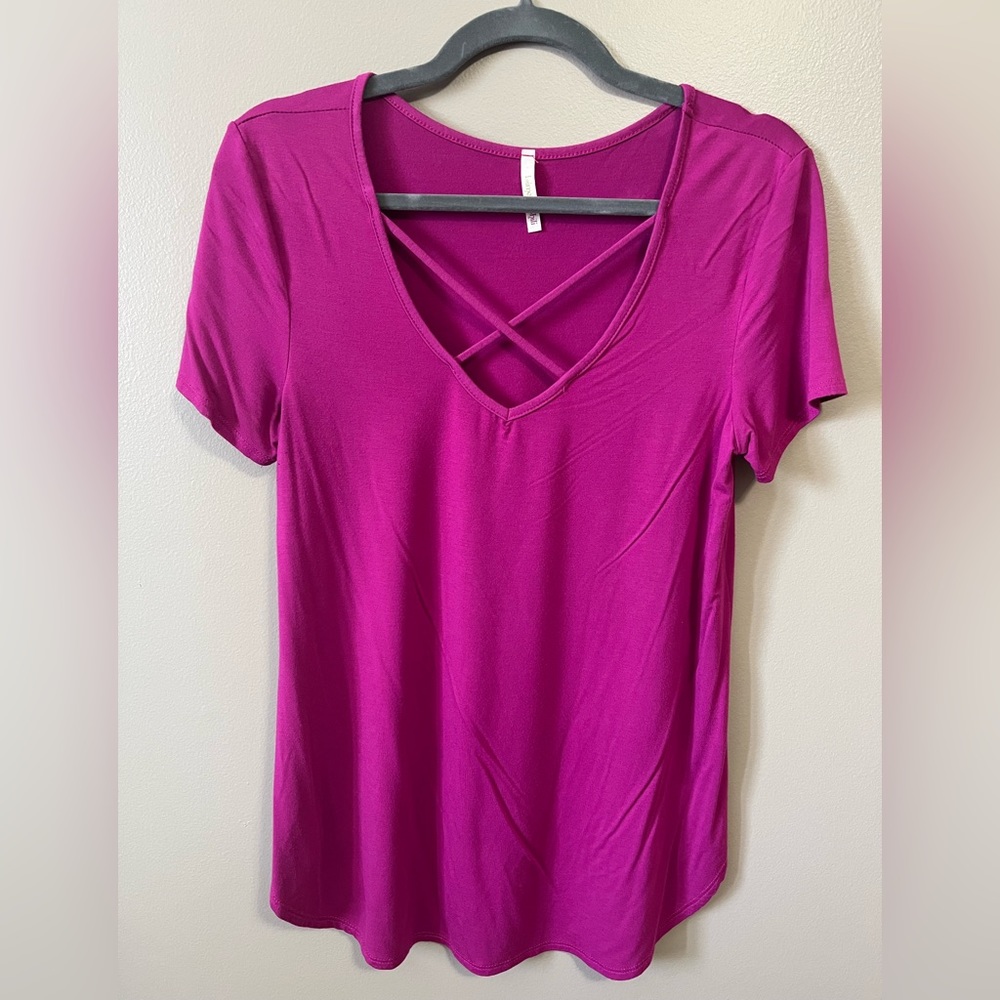 Strappy T shirt